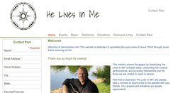Desktop Screenshot of helivesinme.com